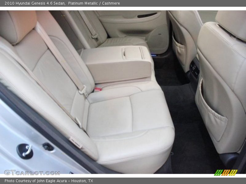 Platinum Metallic / Cashmere 2010 Hyundai Genesis 4.6 Sedan
