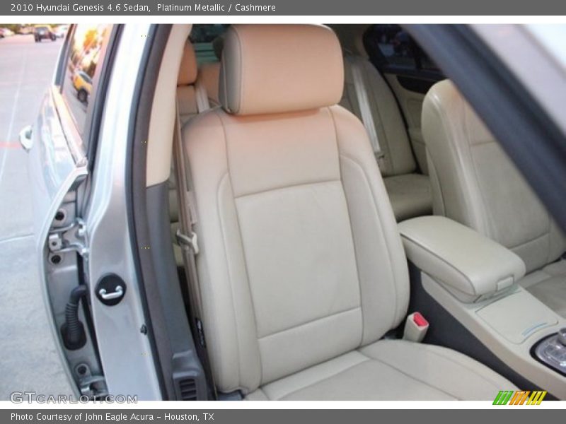 Platinum Metallic / Cashmere 2010 Hyundai Genesis 4.6 Sedan