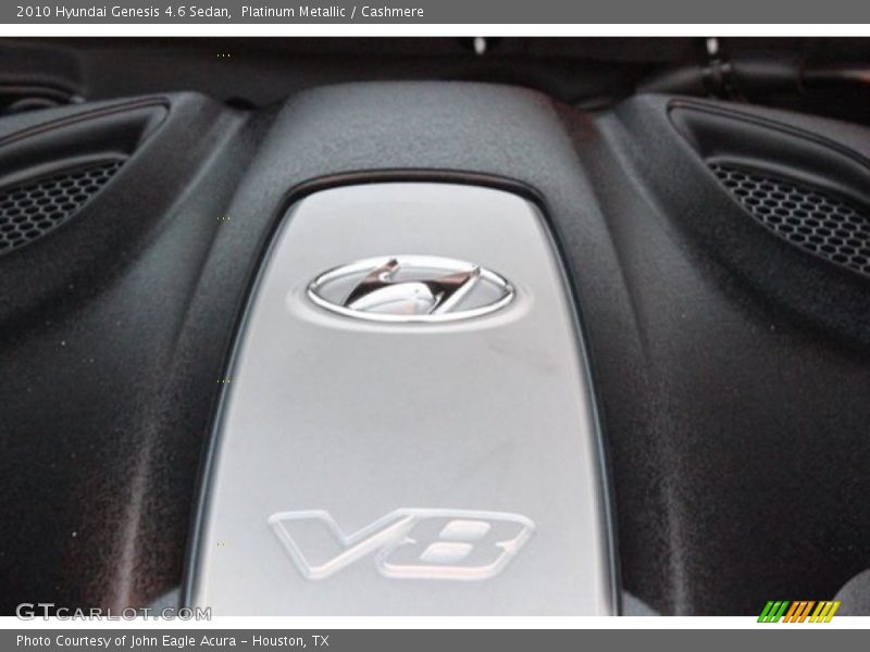 Platinum Metallic / Cashmere 2010 Hyundai Genesis 4.6 Sedan