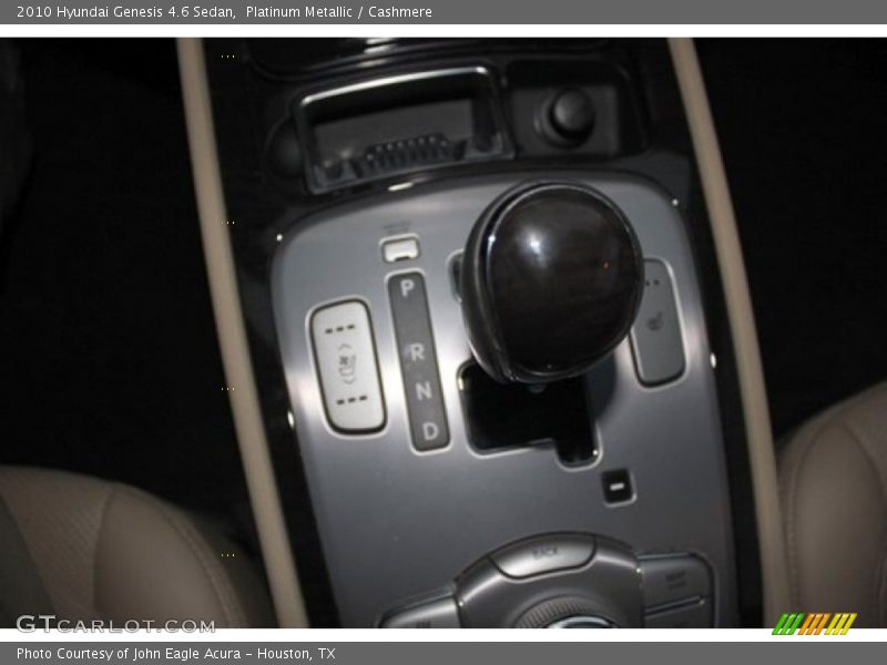 Platinum Metallic / Cashmere 2010 Hyundai Genesis 4.6 Sedan