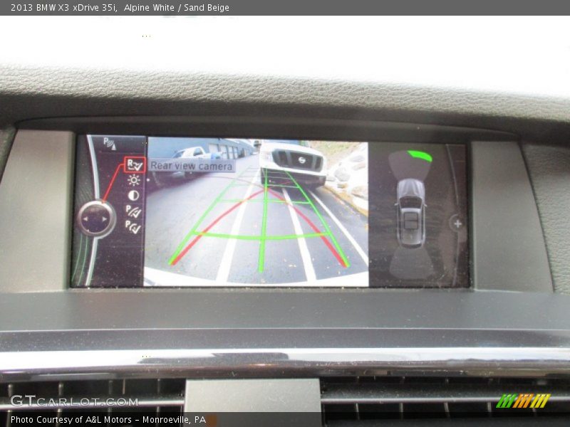 Alpine White / Sand Beige 2013 BMW X3 xDrive 35i