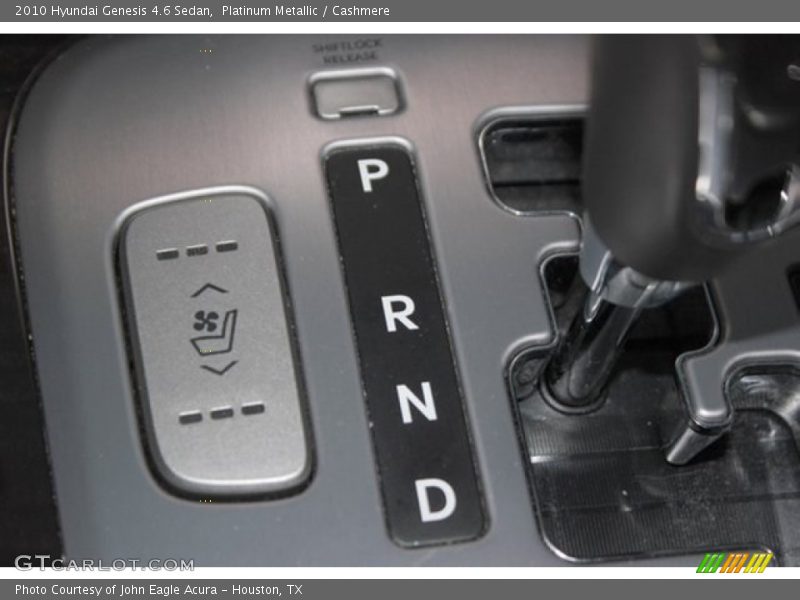 Platinum Metallic / Cashmere 2010 Hyundai Genesis 4.6 Sedan