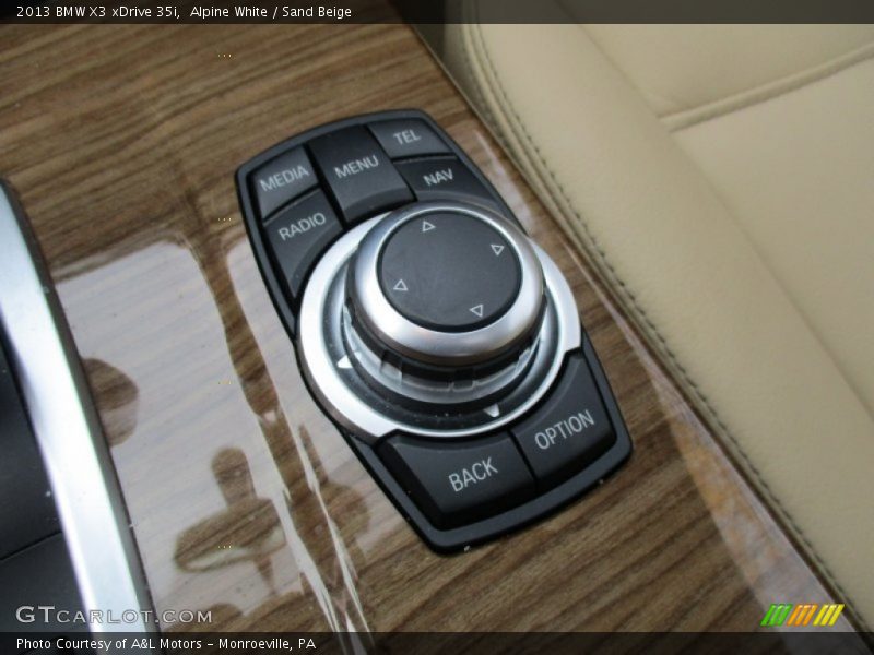 Alpine White / Sand Beige 2013 BMW X3 xDrive 35i