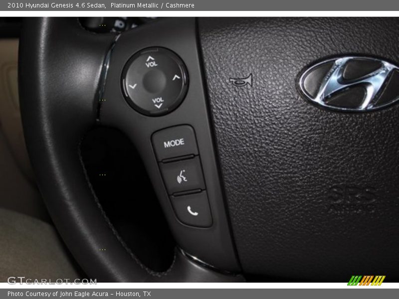 Platinum Metallic / Cashmere 2010 Hyundai Genesis 4.6 Sedan