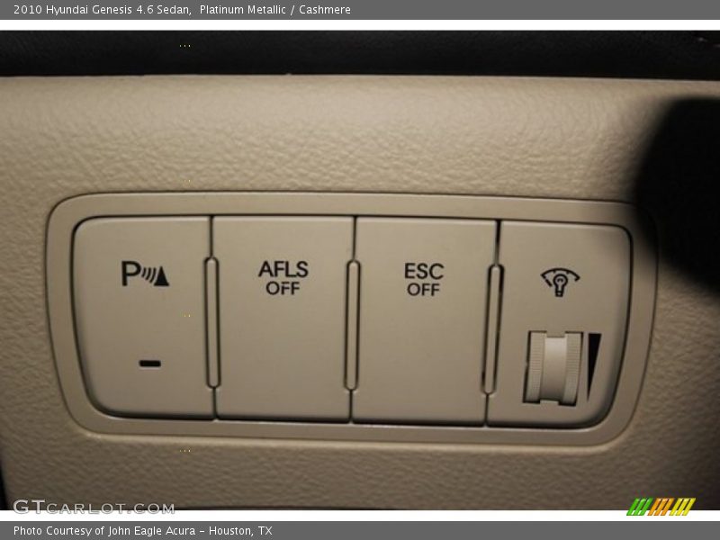 Platinum Metallic / Cashmere 2010 Hyundai Genesis 4.6 Sedan