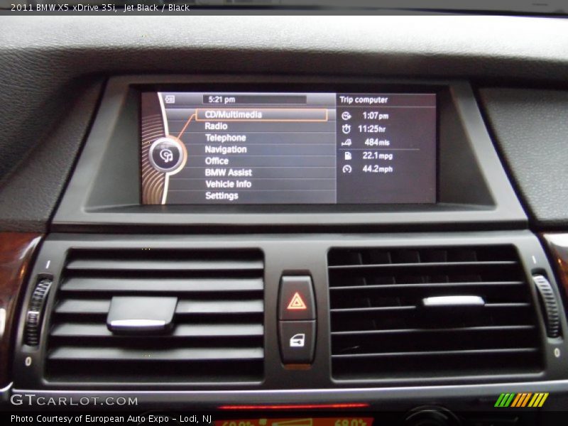 Jet Black / Black 2011 BMW X5 xDrive 35i