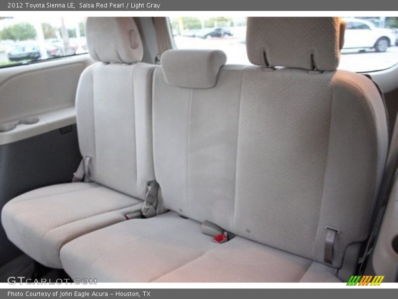 Salsa Red Pearl / Light Gray 2012 Toyota Sienna LE