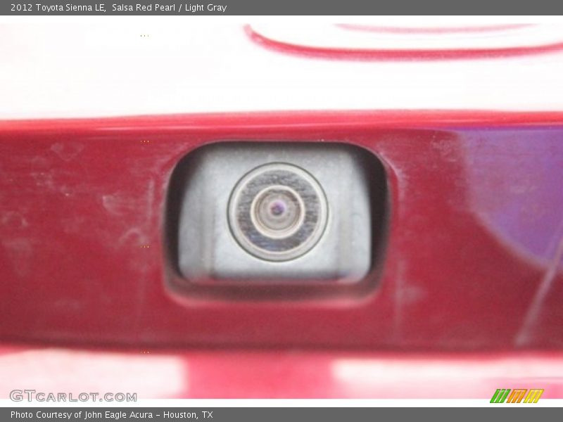 Salsa Red Pearl / Light Gray 2012 Toyota Sienna LE