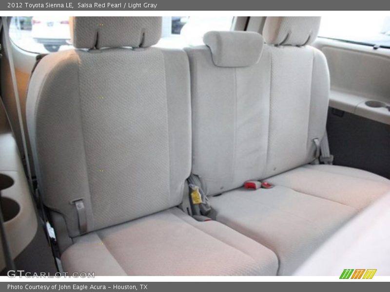 Salsa Red Pearl / Light Gray 2012 Toyota Sienna LE