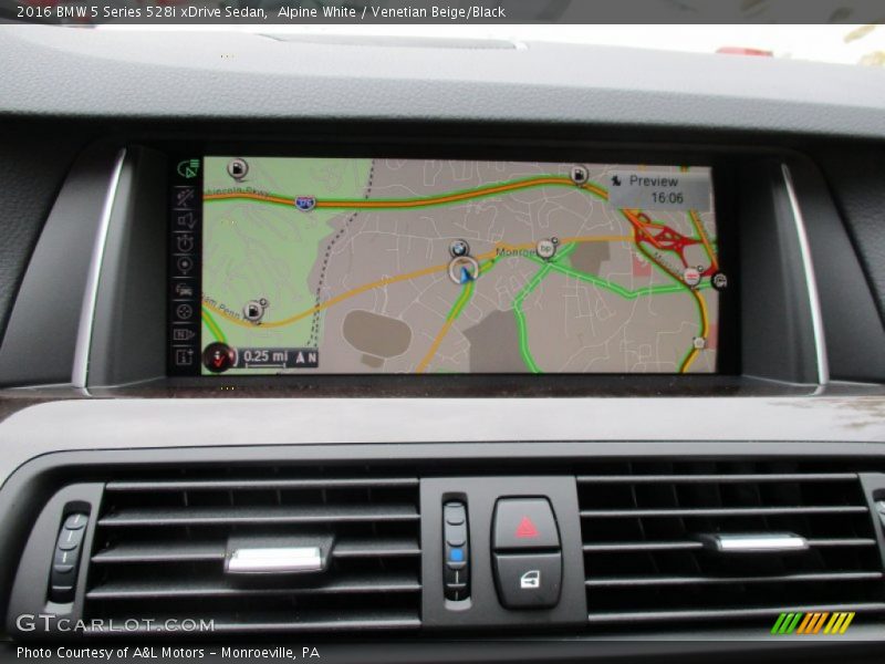 Navigation of 2016 5 Series 528i xDrive Sedan