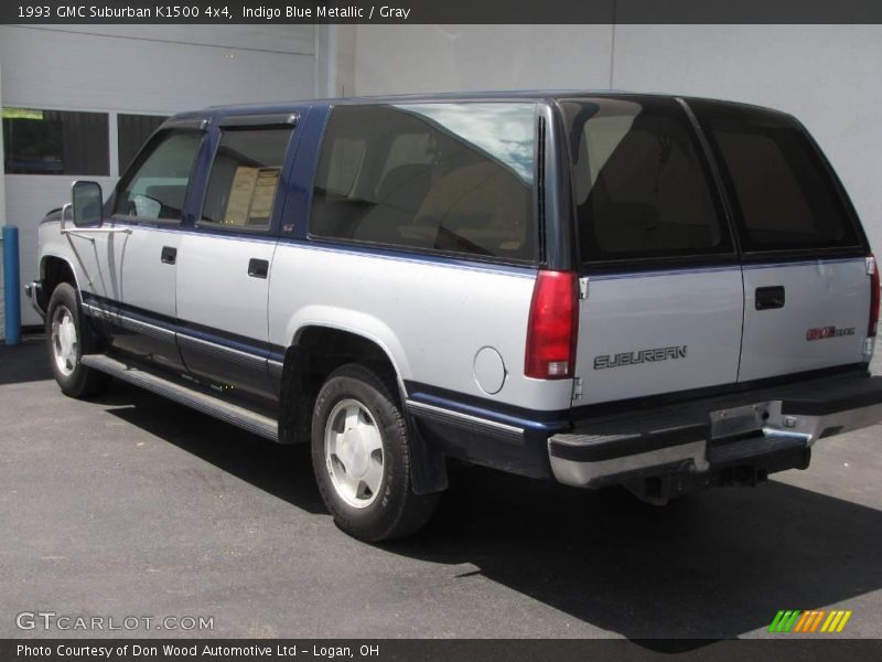 Indigo Blue Metallic / Gray 1993 GMC Suburban K1500 4x4