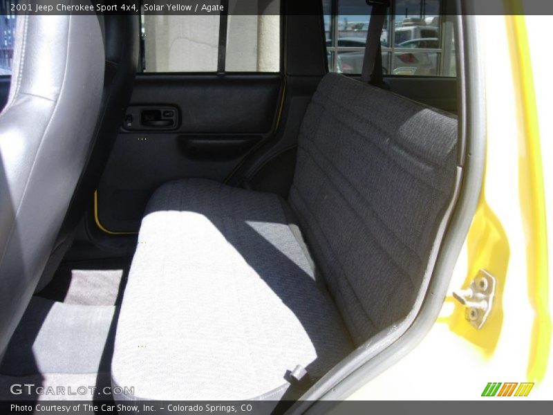 Solar Yellow / Agate 2001 Jeep Cherokee Sport 4x4