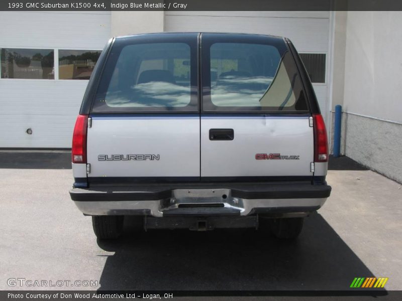Indigo Blue Metallic / Gray 1993 GMC Suburban K1500 4x4