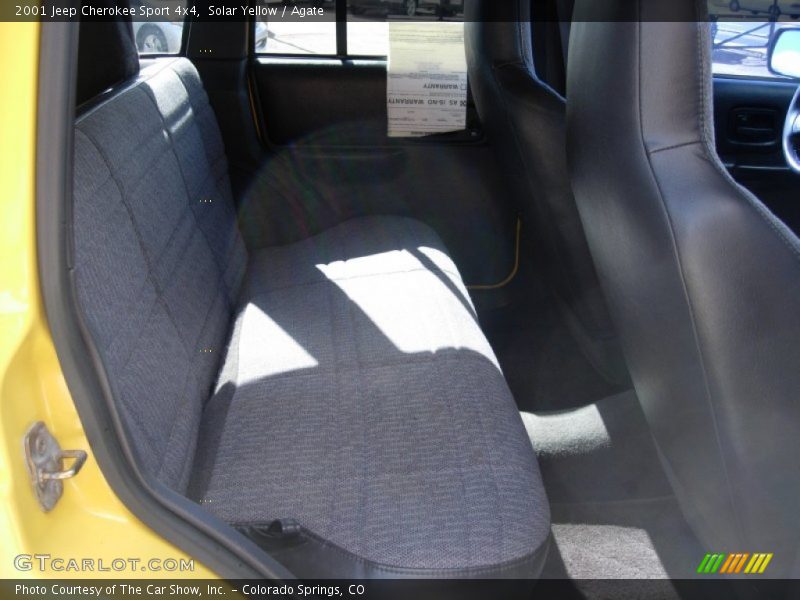 Solar Yellow / Agate 2001 Jeep Cherokee Sport 4x4