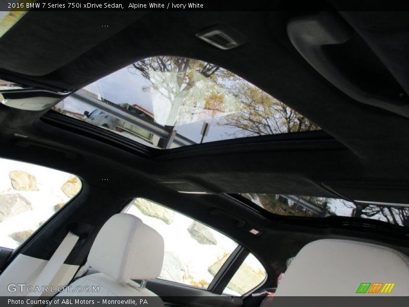 Alpine White / Ivory White 2016 BMW 7 Series 750i xDrive Sedan