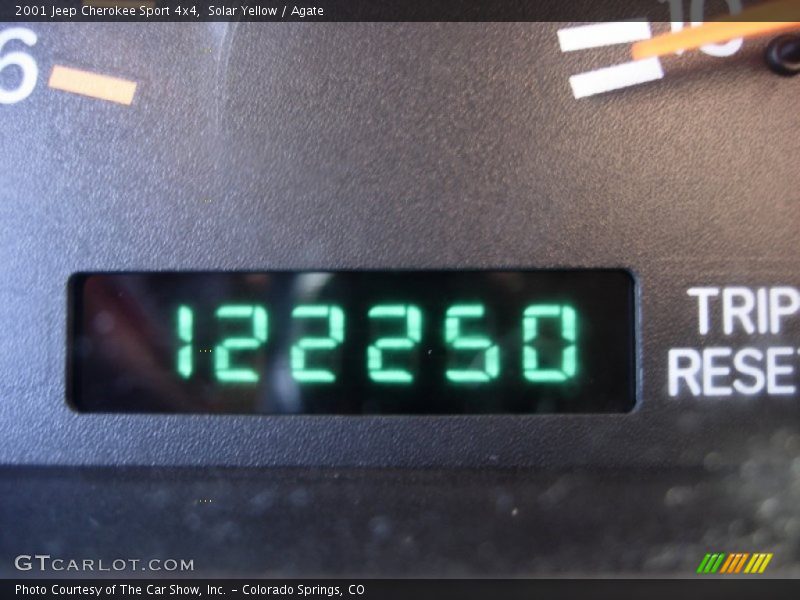 Solar Yellow / Agate 2001 Jeep Cherokee Sport 4x4