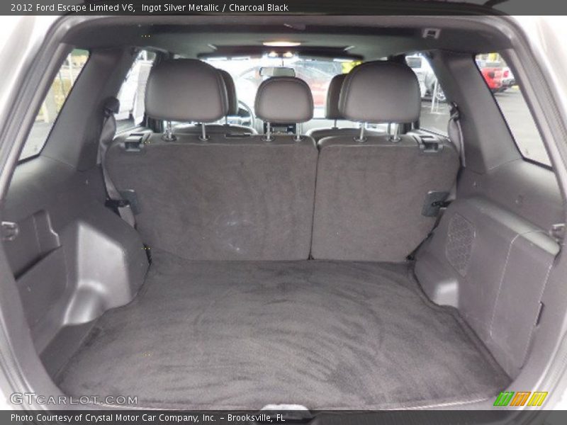 Ingot Silver Metallic / Charcoal Black 2012 Ford Escape Limited V6