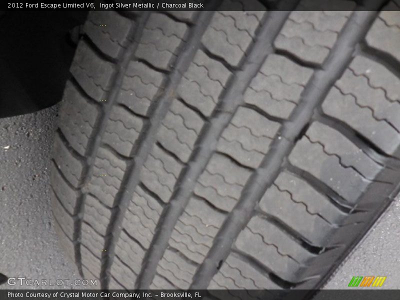 Ingot Silver Metallic / Charcoal Black 2012 Ford Escape Limited V6