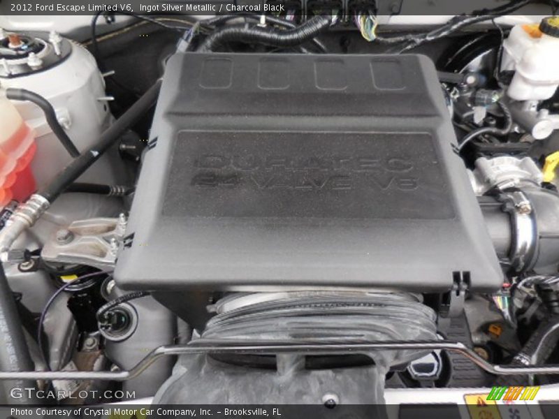 Ingot Silver Metallic / Charcoal Black 2012 Ford Escape Limited V6