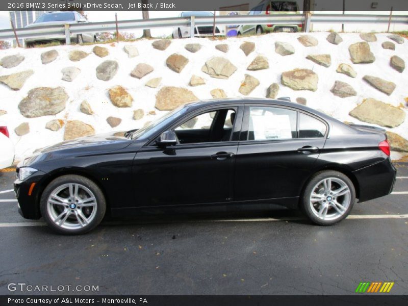 Jet Black / Black 2016 BMW 3 Series 340i xDrive Sedan