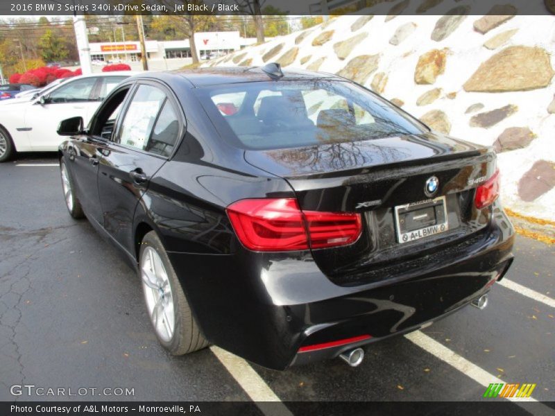 Jet Black / Black 2016 BMW 3 Series 340i xDrive Sedan