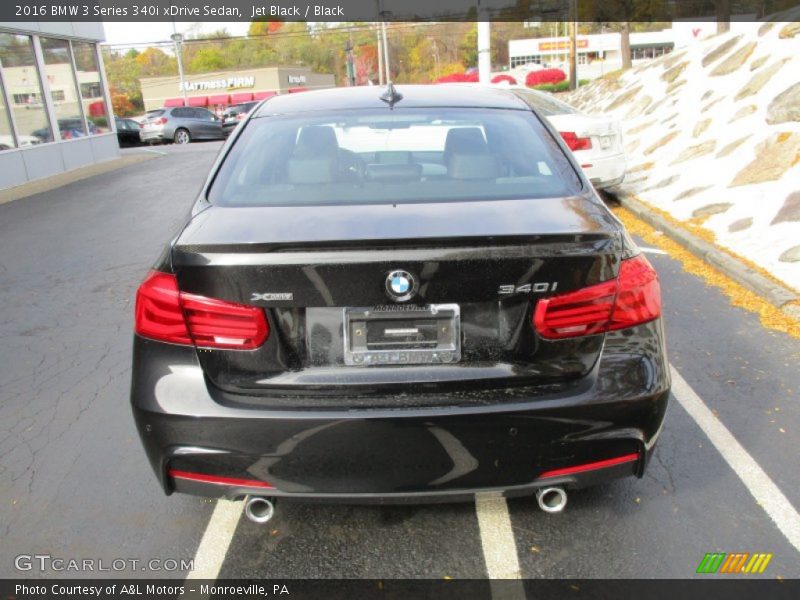 Jet Black / Black 2016 BMW 3 Series 340i xDrive Sedan