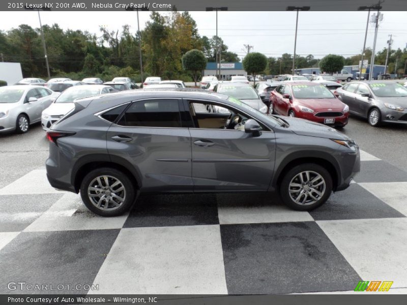 Nebula Gray Pearl / Creme 2015 Lexus NX 200t AWD