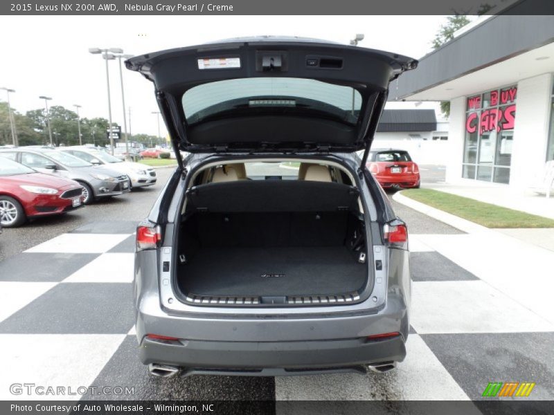 Nebula Gray Pearl / Creme 2015 Lexus NX 200t AWD