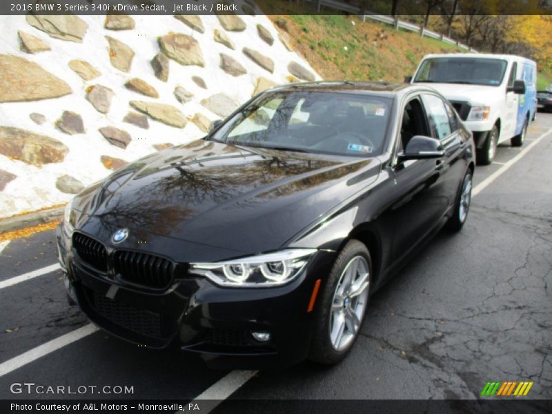 Jet Black / Black 2016 BMW 3 Series 340i xDrive Sedan