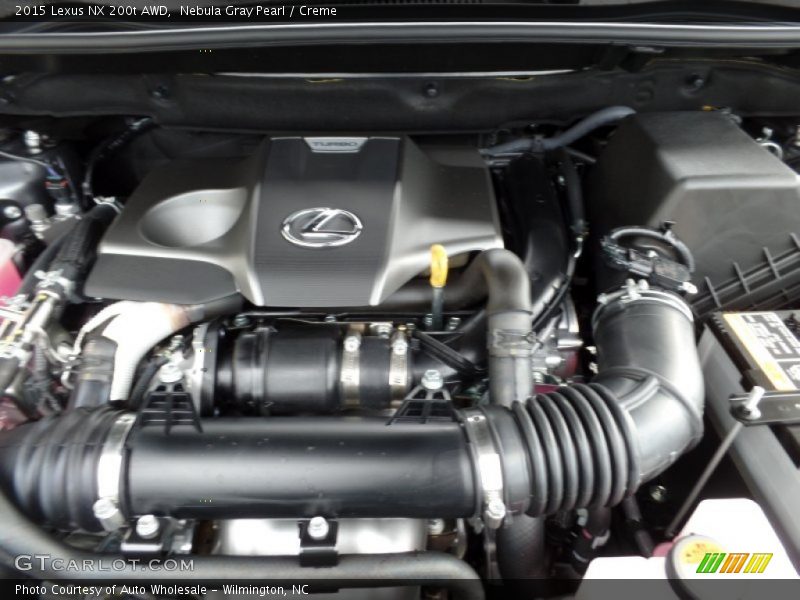 Nebula Gray Pearl / Creme 2015 Lexus NX 200t AWD