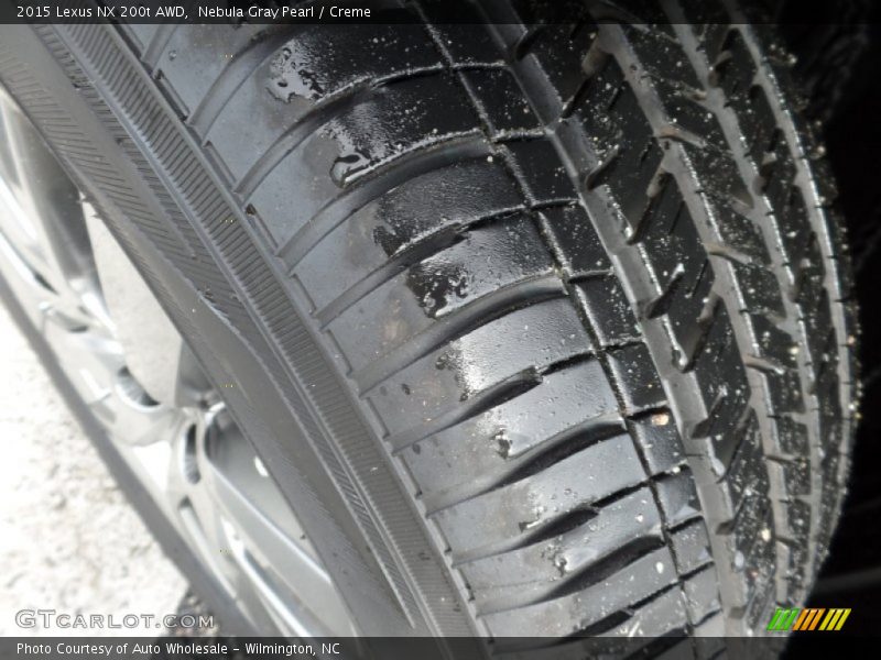 Nebula Gray Pearl / Creme 2015 Lexus NX 200t AWD