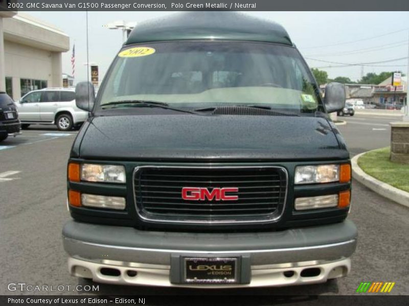 Polo Green Metallic / Neutral 2002 GMC Savana Van G1500 Passenger Conversion