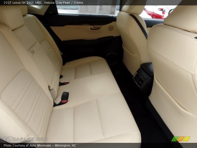 Nebula Gray Pearl / Creme 2015 Lexus NX 200t AWD