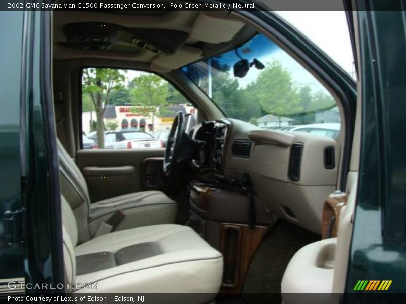 Polo Green Metallic / Neutral 2002 GMC Savana Van G1500 Passenger Conversion