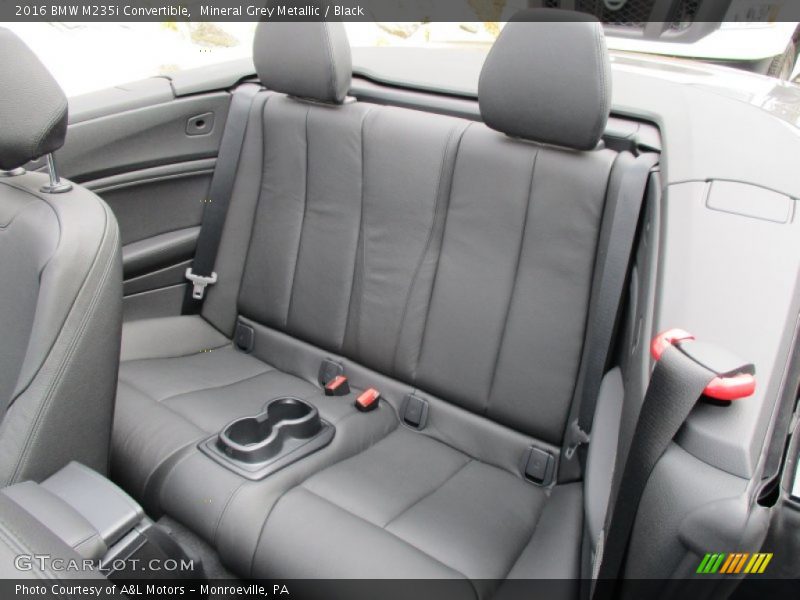 Rear Seat of 2016 M235i Convertible