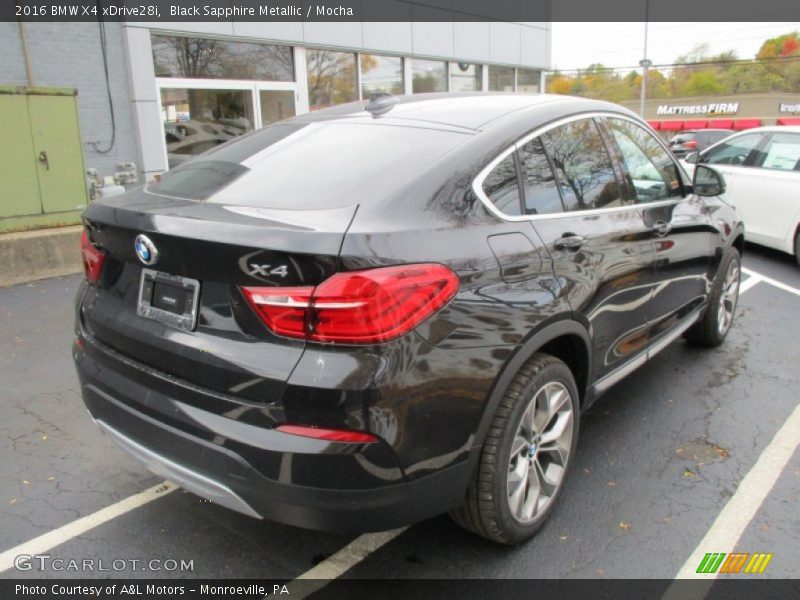 Black Sapphire Metallic / Mocha 2016 BMW X4 xDrive28i