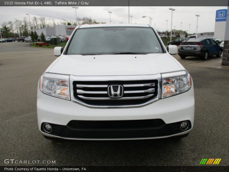 Taffeta White / Gray 2015 Honda Pilot EX-L 4WD