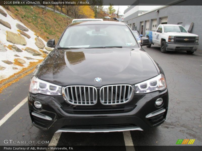 Black Sapphire Metallic / Mocha 2016 BMW X4 xDrive28i