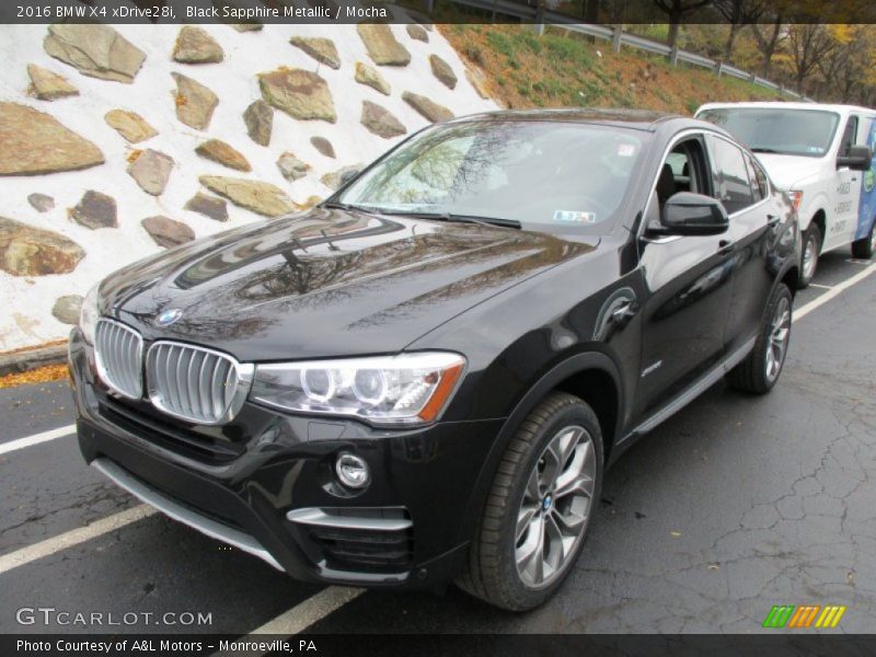 Black Sapphire Metallic / Mocha 2016 BMW X4 xDrive28i