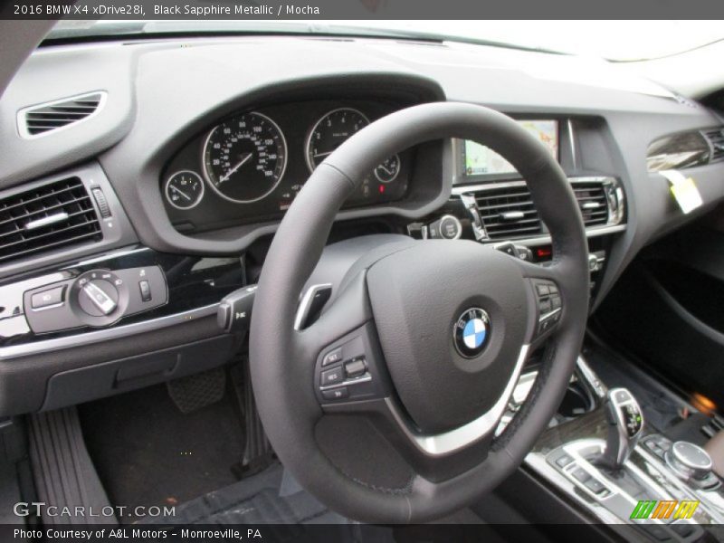Black Sapphire Metallic / Mocha 2016 BMW X4 xDrive28i