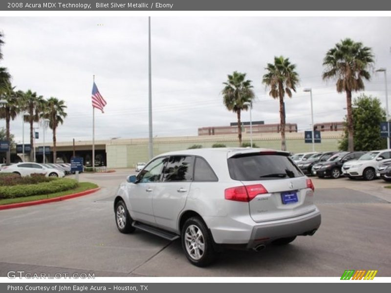 Billet Silver Metallic / Ebony 2008 Acura MDX Technology