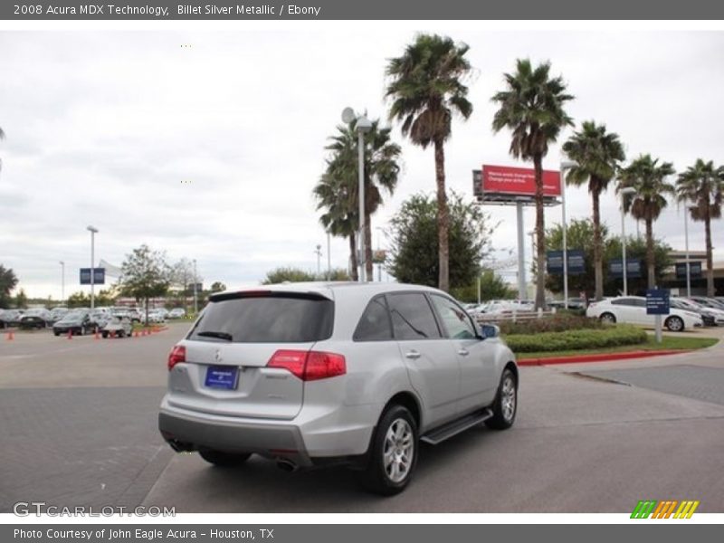 Billet Silver Metallic / Ebony 2008 Acura MDX Technology
