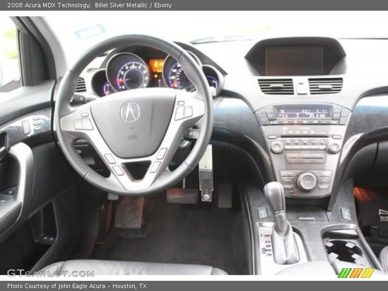 Billet Silver Metallic / Ebony 2008 Acura MDX Technology