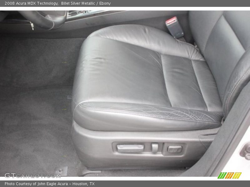 Billet Silver Metallic / Ebony 2008 Acura MDX Technology