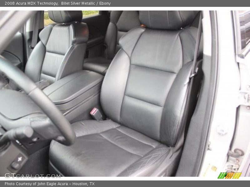 Billet Silver Metallic / Ebony 2008 Acura MDX Technology