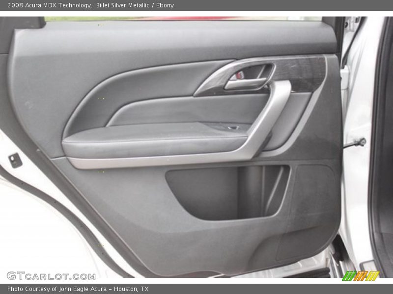 Billet Silver Metallic / Ebony 2008 Acura MDX Technology