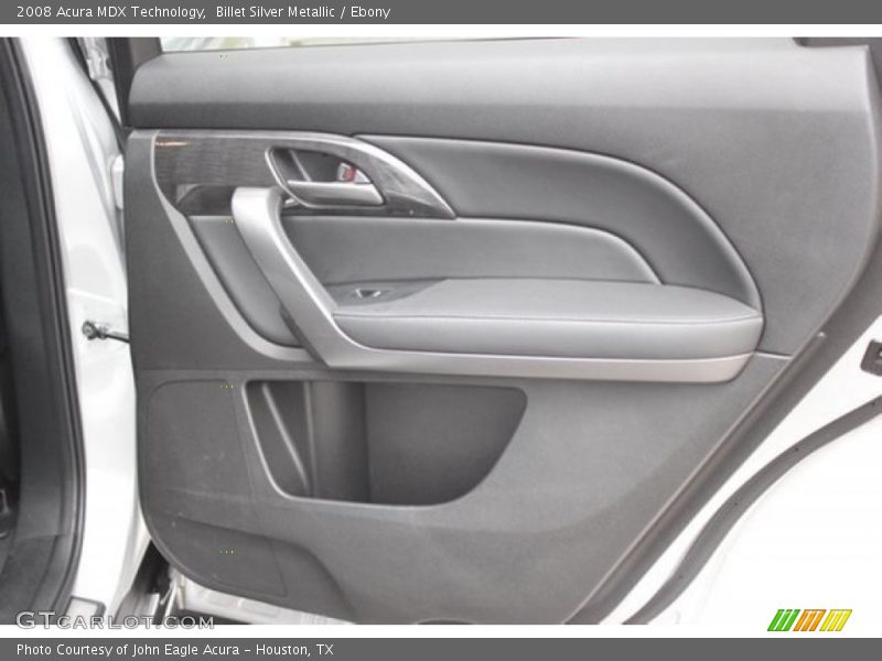 Billet Silver Metallic / Ebony 2008 Acura MDX Technology