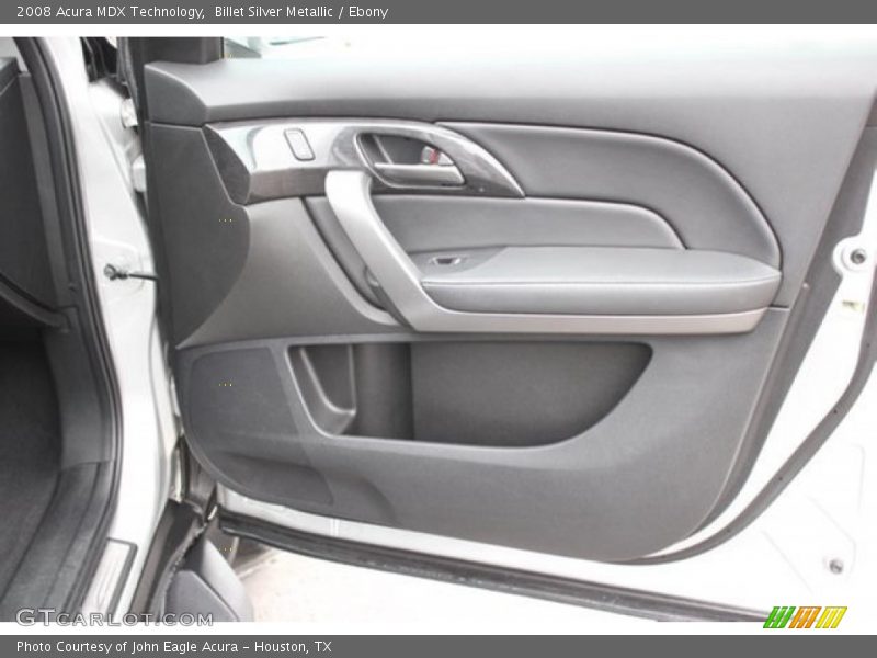Billet Silver Metallic / Ebony 2008 Acura MDX Technology