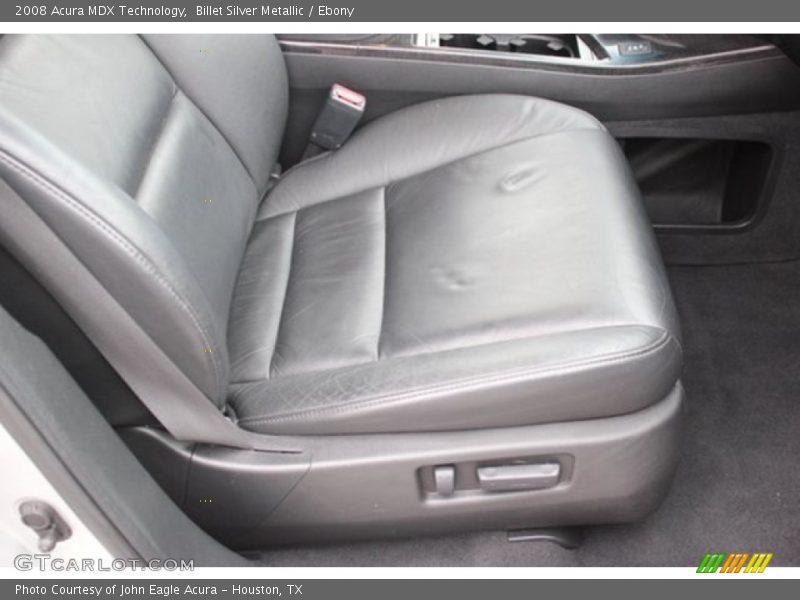 Billet Silver Metallic / Ebony 2008 Acura MDX Technology
