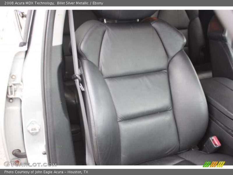 Billet Silver Metallic / Ebony 2008 Acura MDX Technology